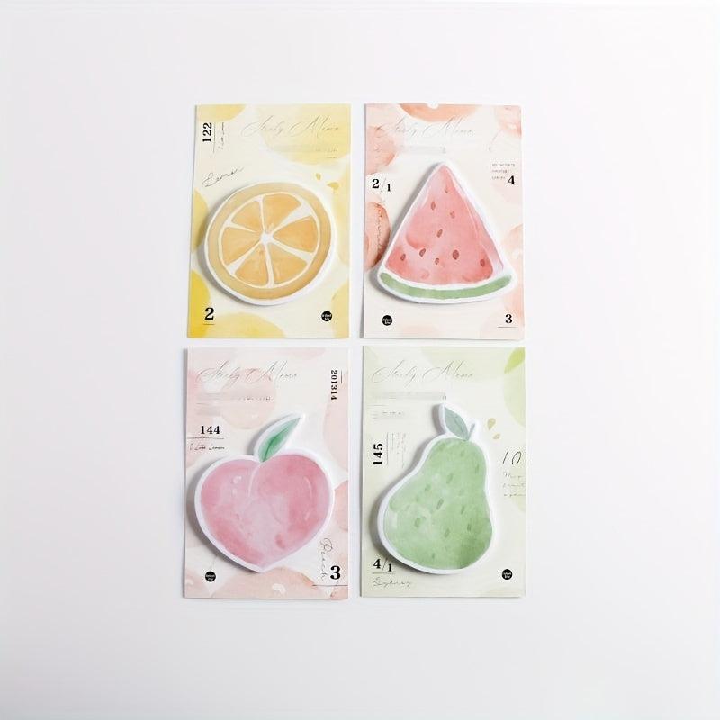 30 Fruit Sticky Notes for Messages & Reminders