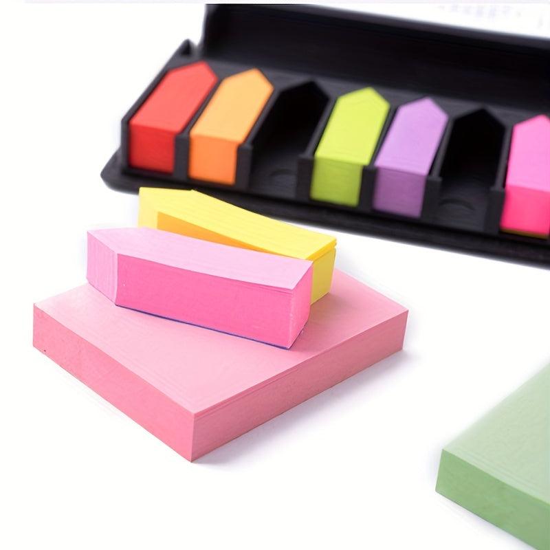 2000-Page Multicolor Sticky Note Set with Leather Box