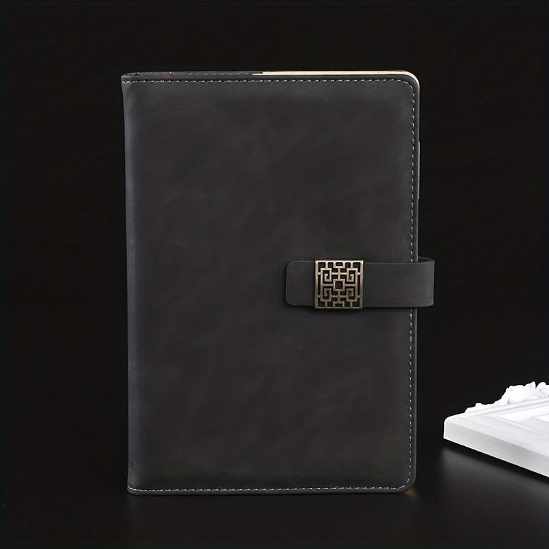 A5 Business Classic Notebook Work Conference Book Creative Buckle