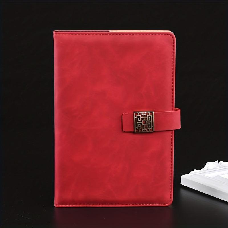 A5 Business Classic Notebook Work Conference Book Creative Buckle
