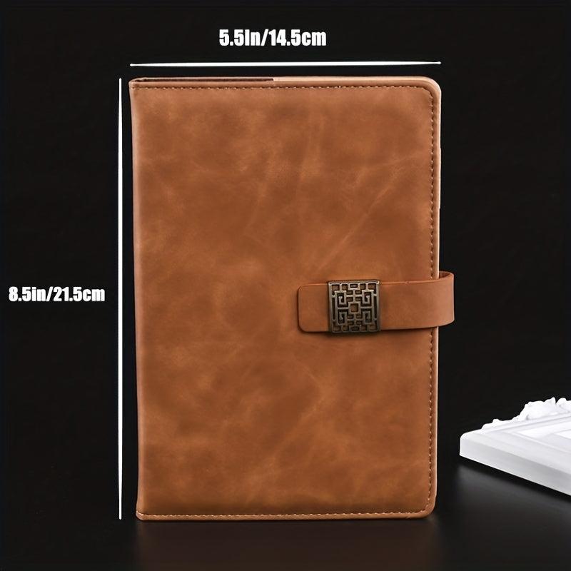 A5 Business Classic Notebook Work Conference Book Creative Buckle