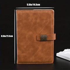 A5 Business Classic Notebook Work Conference Book Creative Buckle