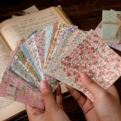 Vintage Style Self-adhesive Sticky Notes 100pcs Office & School Stationery