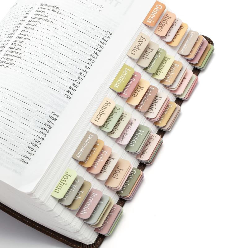 Bible Tabs 75 Laminated Tabs For Study Bible