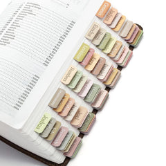 Bible Tabs 75 Laminated Tabs For Study Bible