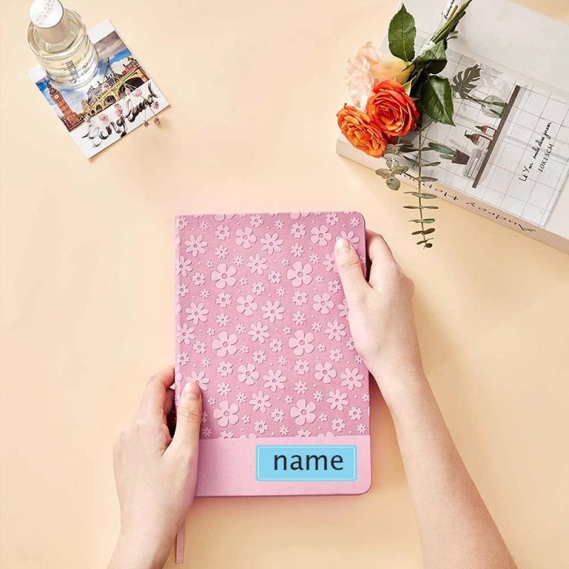 10pcs Colorful Waterproof Name Sticker Pack