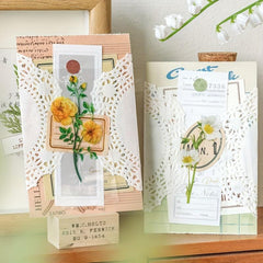 30 Sheet Mottled Memories Series Letterpress Relief Tearable Note Book