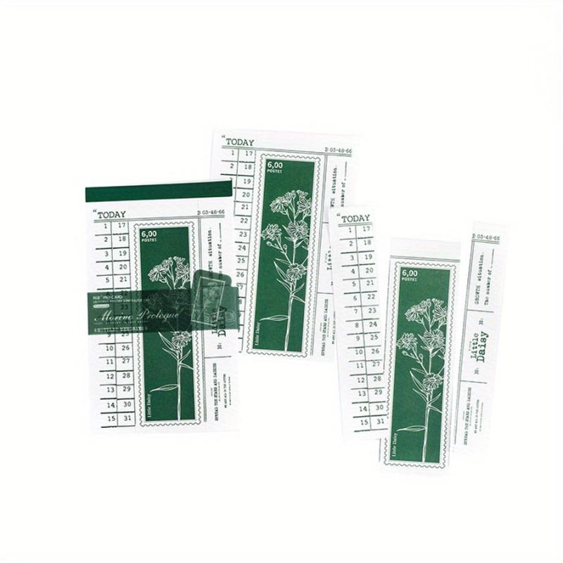30 Sheet Mottled Memories Series Letterpress Relief Tearable Note Book