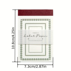 50pcs Vintage Poetry Material Paper Collage Cards Junk Journal Planner