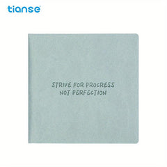 TIANSE Pocket Journal Notebook 192 Grid Inner Pages 10.16x10.16cm