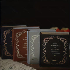 4 Answer Book Notebook - Find Your Answer, Guide Your Way, Inner Destiny, Magic