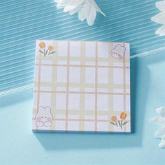 50 Cartoon Sticky Notes Book: Labeling Office and Student Notes