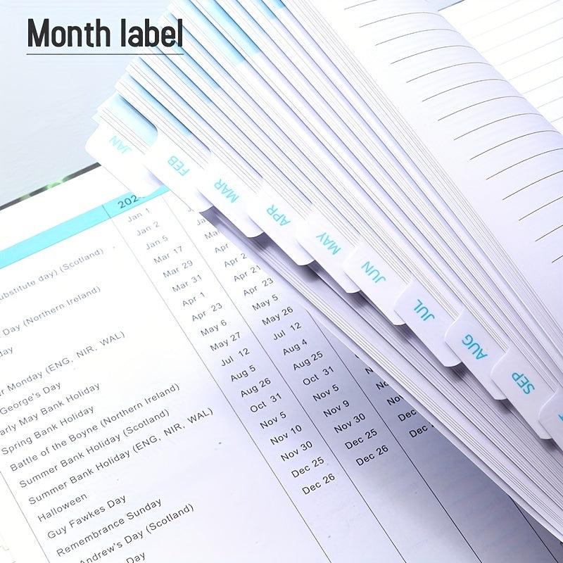 A5 Monthly Planner Jan-Dec Daily & Weekly Agenda
