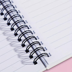 A5 Colorful Floral Pattern Notebook Hardcover Coil Book