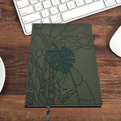 High Appearance Level A5 Notebook Soft Leather Thickened College Student Diary