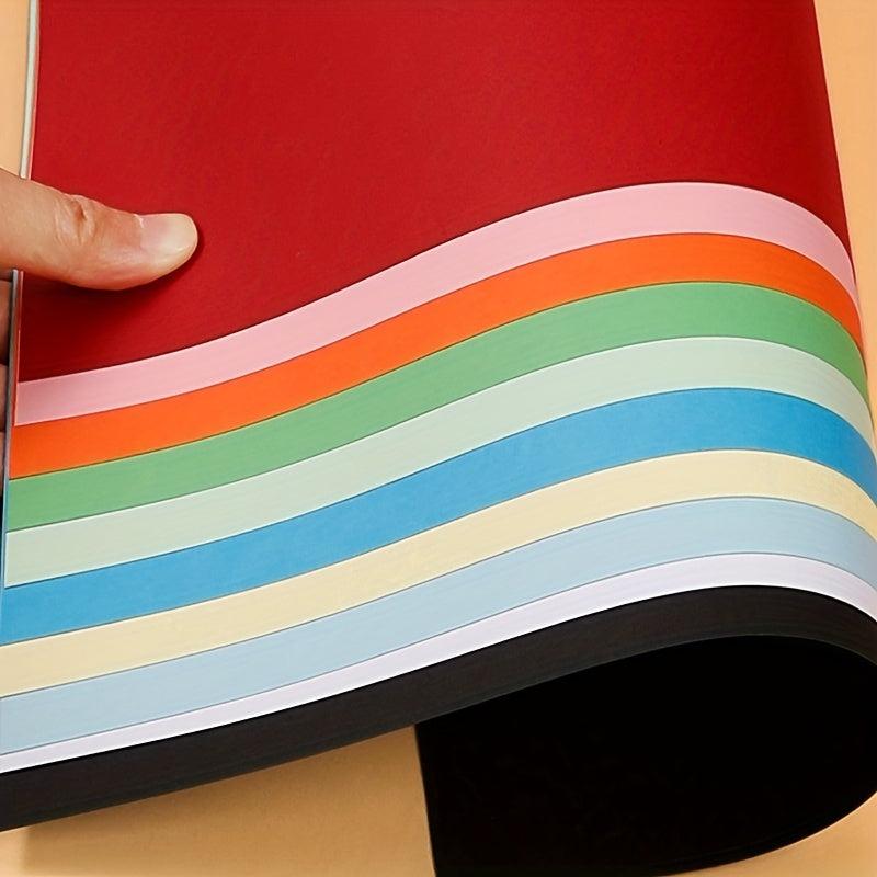 200g 10 Colors A4 Craft Paper DIY Painting Cover Decoration 10sheets