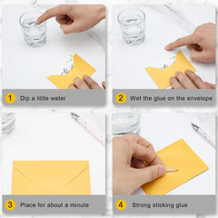 100 Packs Gift Card Envelopes Mini Envelopes Gift Card Holder