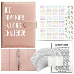 100 Envelope Challenge Loose Leaf Notebook