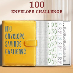 100 Envelope Challenge Loose Leaf Notebook