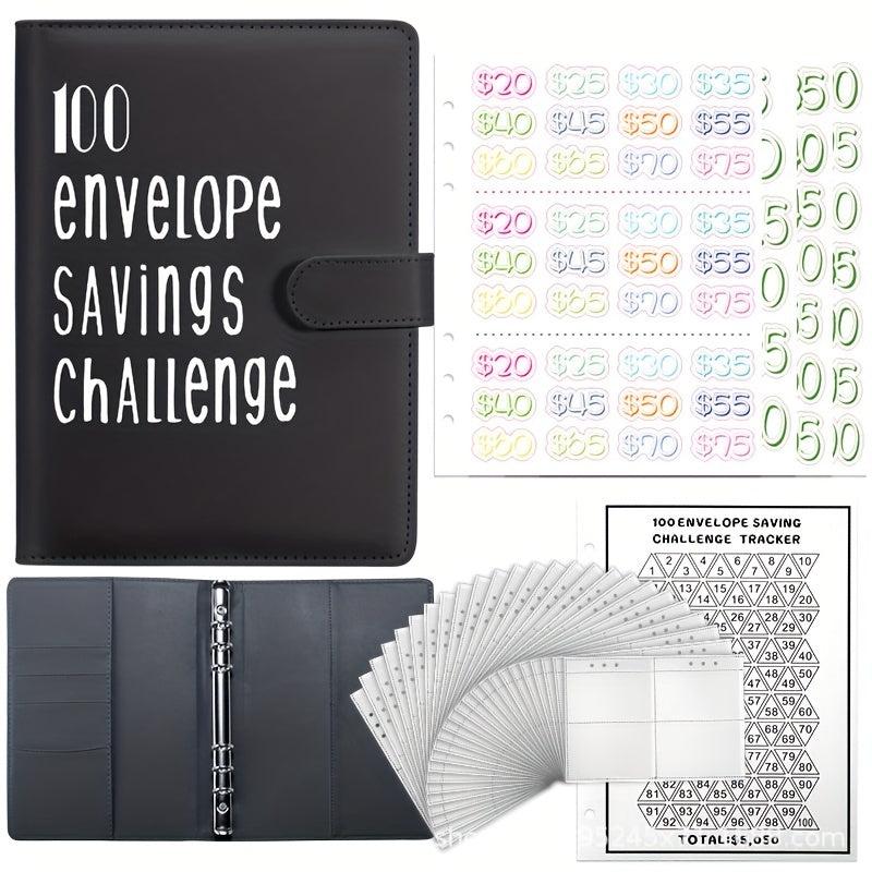 100 Envelope Challenge Loose Leaf Notebook