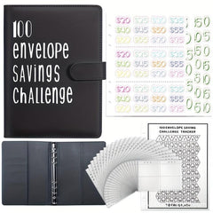 100 Envelope Challenge Loose Leaf Notebook