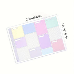 B5 Grid Tear off Paper Book, 30 Sheets, Student Memo Notebook