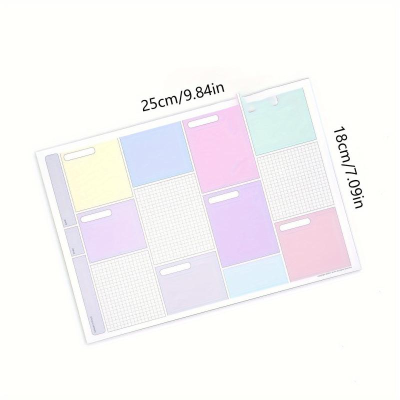 B5 Grid Tear off Paper Book, 30 Sheets, Student Memo Notebook
