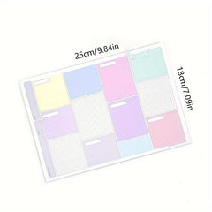 B5 Grid Tear off Paper Book, 30 Sheets, Student Memo Notebook