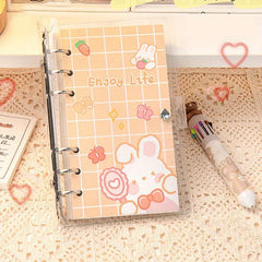 Cartoon Graphic Loose Leaf Notebook for Creative Writing