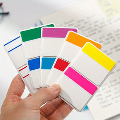 250pcs Fluorescent Index Label Stickers Self Adhesive Page Markers 10 Colors