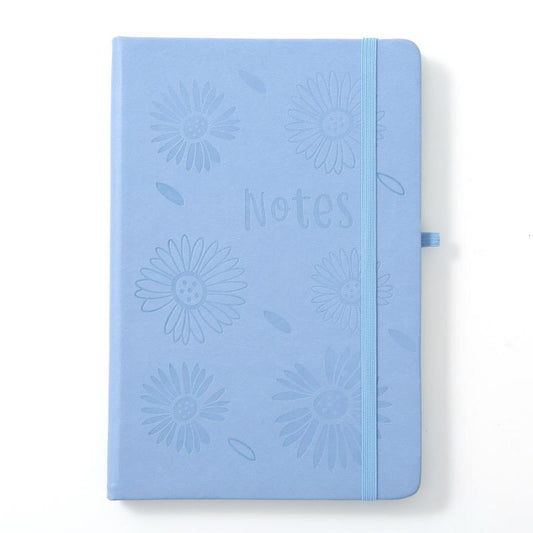 A5 Flower PU Notebook 14 48x21 08cm Thickened Paper - Home Office School Use