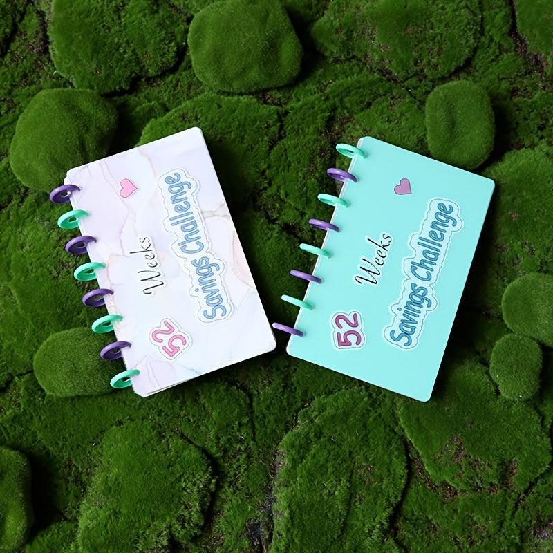 52 Week Savings Challenge Cash Envelopes Budget Book Money Clip
