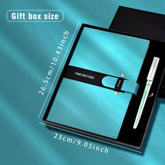Minimalist A5 Diary Notebook with Gift Pen - Business Notepad - 21x14cm