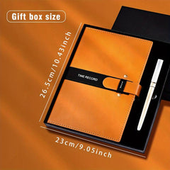 Minimalist A5 Diary Notebook with Gift Pen - Business Notepad - 21x14cm