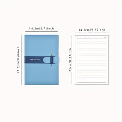 Minimalist A5 Diary Notebook with Gift Pen - Business Notepad - 21x14cm