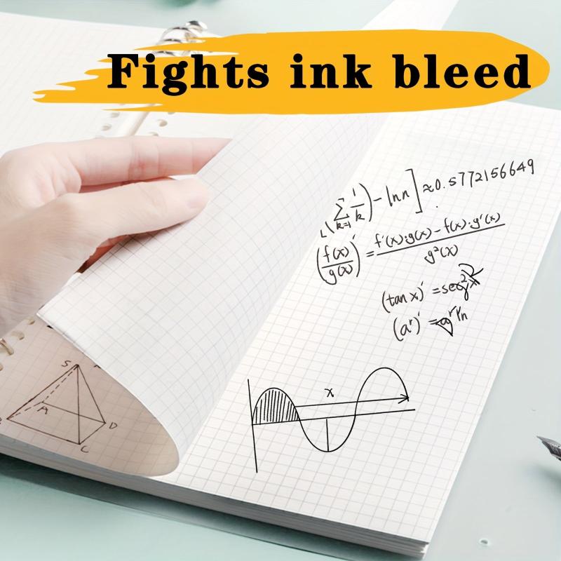 200 Pages 600 Pages A5 B5 Grid Loose leaf Paper Refill