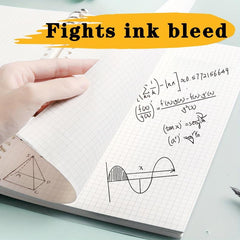 200 Pages 600 Pages A5 B5 Grid Loose leaf Paper Refill
