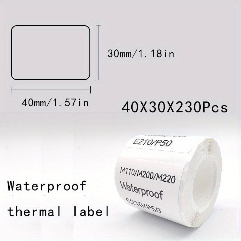 Waterproof Self-adhesive Printing Paper Clothing Store Stickers