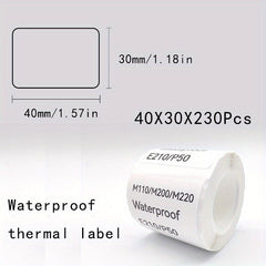 Waterproof Self-adhesive Printing Paper Clothing Store Stickers