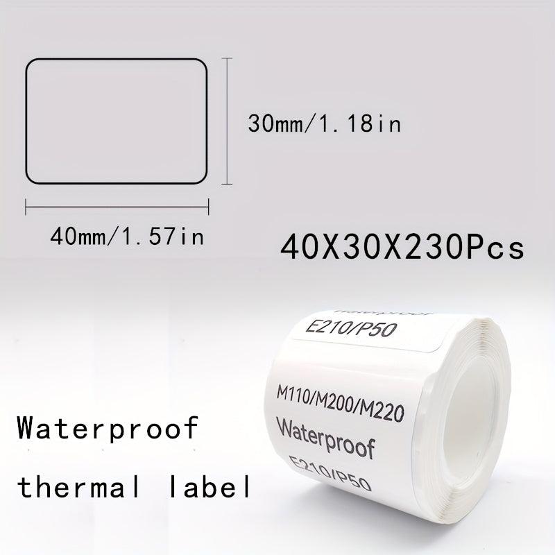 Waterproof Self-adhesive Printing Paper Clothing Store Stickers