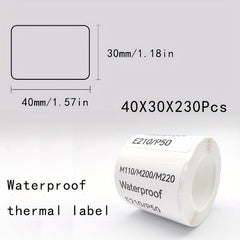 Waterproof Self-adhesive Printing Paper Clothing Store Stickers