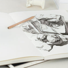 A4 Sketchbook 96 Pages Thickened Artist Sketch Drawing Board