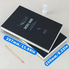 A4 Sketchbook 96 Pages Thickened Artist Sketch Drawing Board