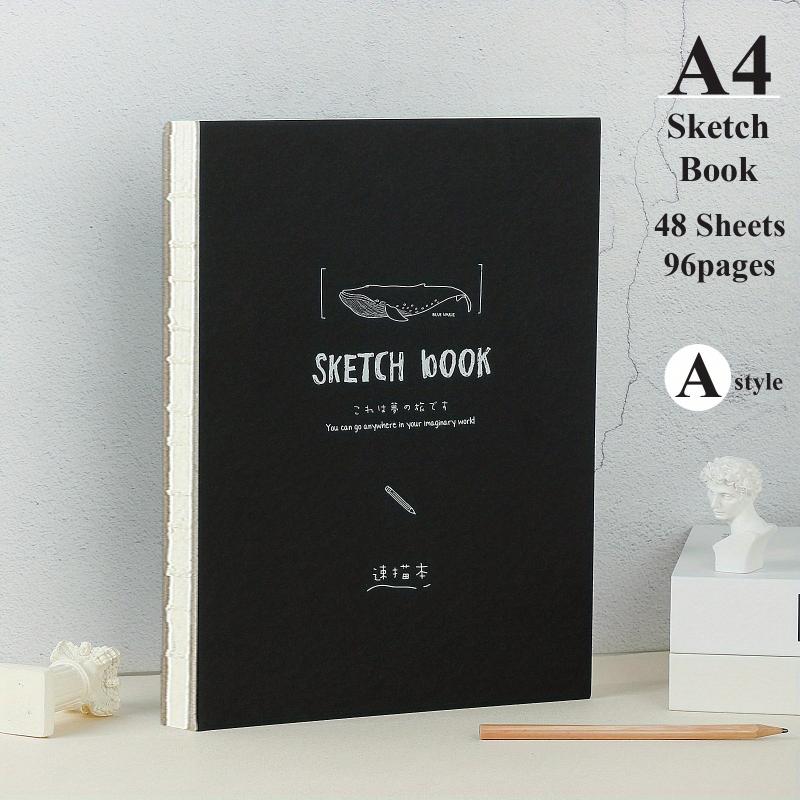 A4 Sketchbook 96 Pages Thickened Artist Sketch Drawing Board