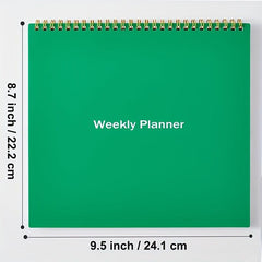 Weekly To Do List Planner 52 Weeks Undated Spiral Notebook Organizer