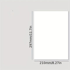 100sheets A4 Copy Paper Standard Printing Paper Draft purpose Paper