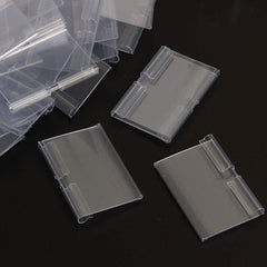 Clear Plastic Label Holder for Wire Shelf - Bin Labels
