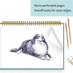 A4 Sketch Book Mixed Media Sketchbook 75 Sheets