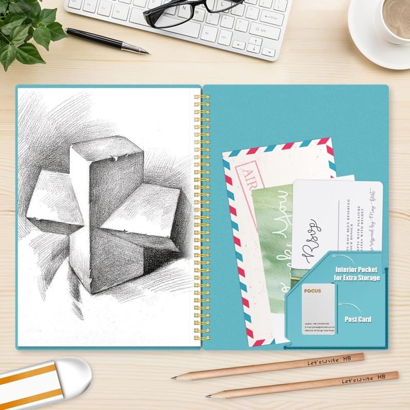 A4 Sketch Book Mixed Media Sketchbook 75 Sheets