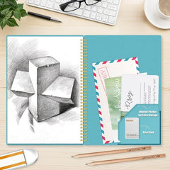A4 Sketch Book Mixed Media Sketchbook 75 Sheets